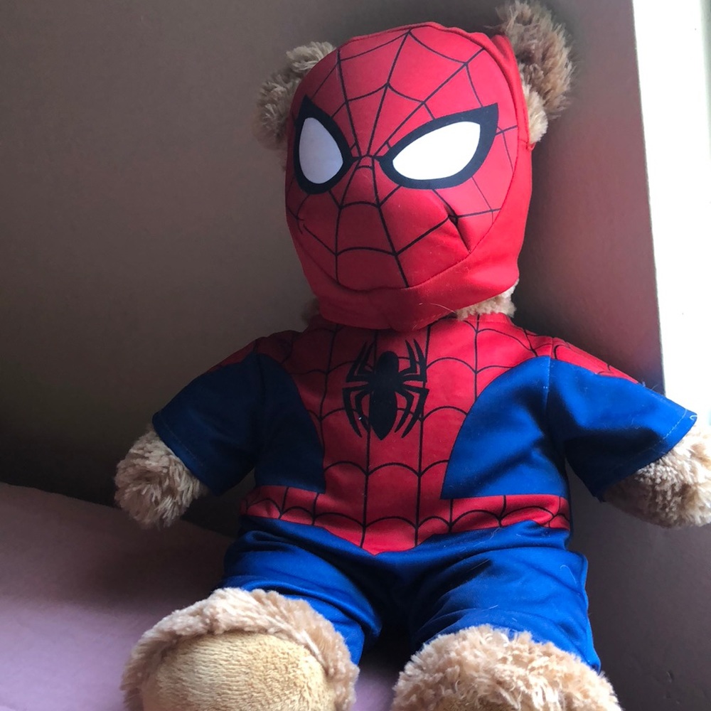 Spider-Man costume for Build-A-Bear